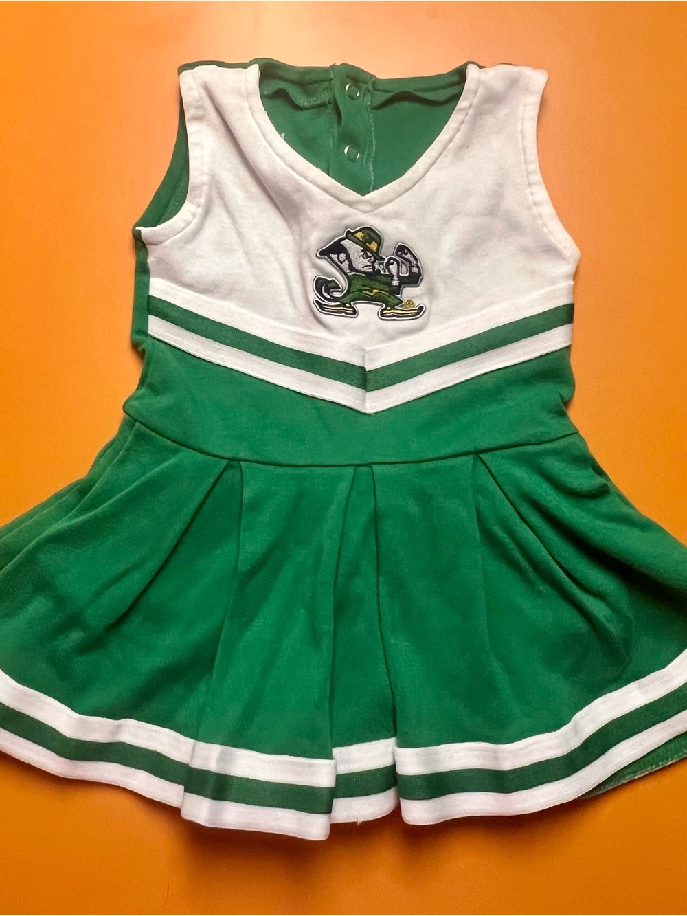 Notre Dame Baby Girl Cheerleader Dress